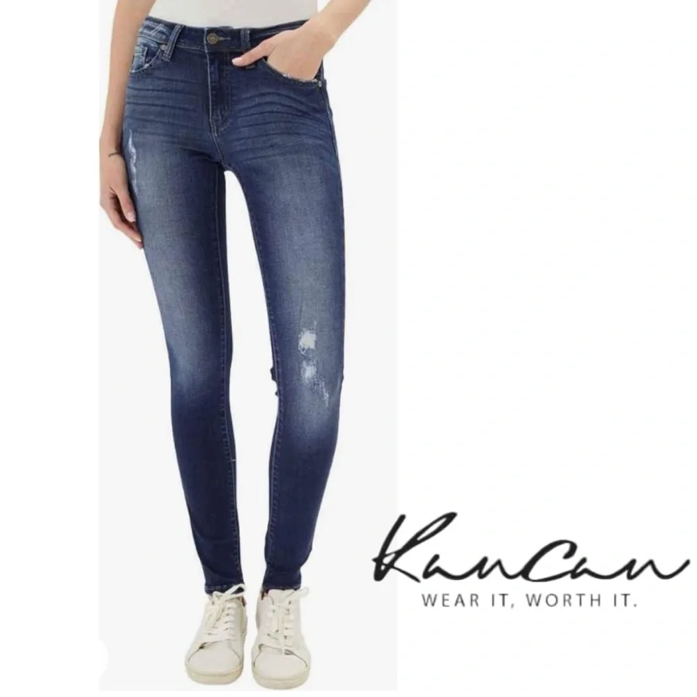 KanCan Skinny Distressed Jeans, Size 13/30 - Picture 16 of 16